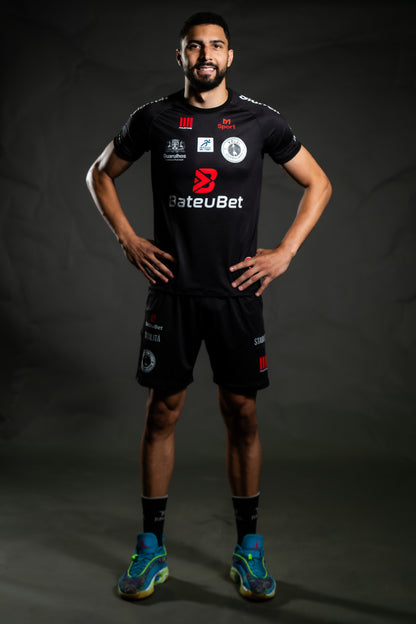 Camiseta Oficial Vôlei Guarulhos BateuBet Preto PERSONALIZADO