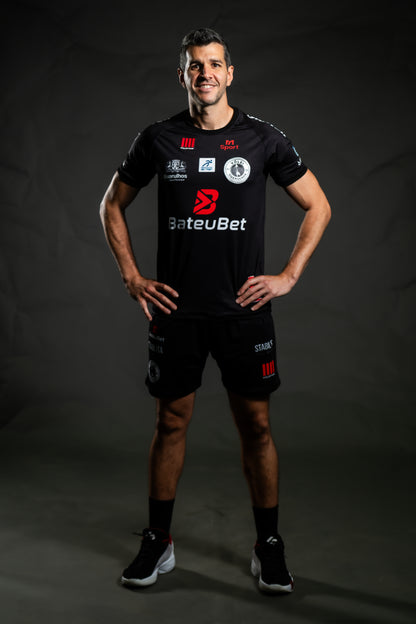 Camiseta Oficial Vôlei Guarulhos BateuBet Preto PERSONALIZADO