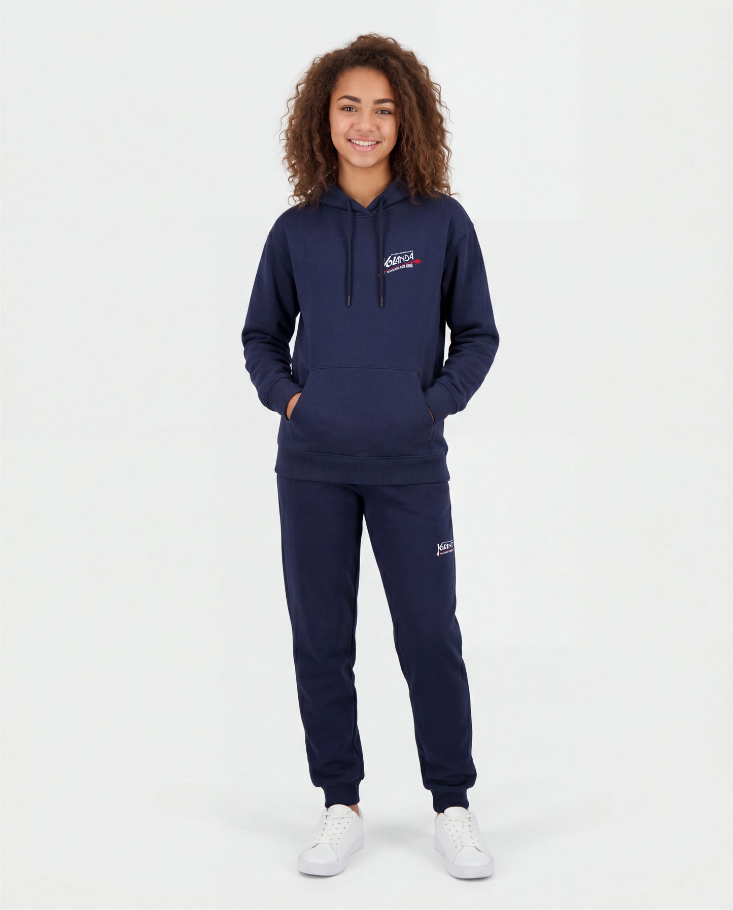moletom sem zipper - colegio professora yolanda feminino