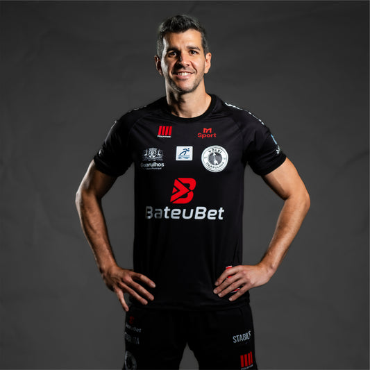 Camiseta Oficial Vôlei Guarulhos BateuBet Preto
