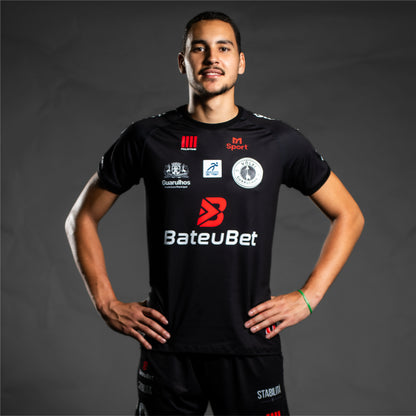 Camiseta Oficial Vôlei Guarulhos BateuBet Preto PERSONALIZADO