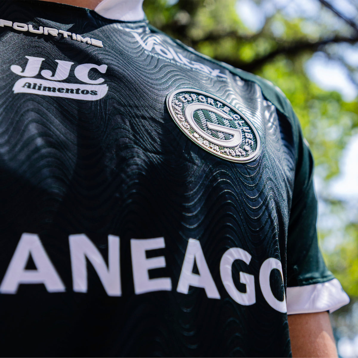 Camiseta Oficial Saneago Goiás Vôlei 2026/2027 Verde