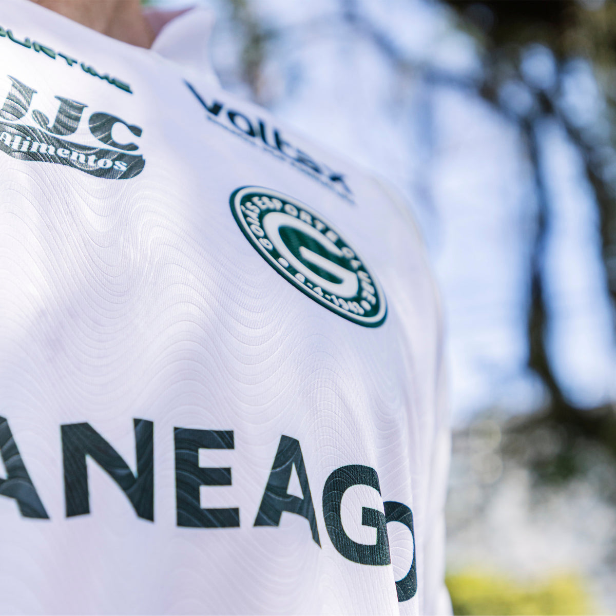 camiseta oficial saneago goiás vôlei 2026/2027 branca